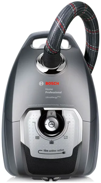 Пылесос Bosch BGL8PRO5 1800 Вт, сухая уборка, мешок 5 л, , HEPA фильтр H13, длина шнура 15 м, мощность всасывания 321 Вт