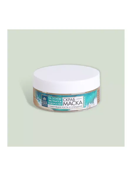 ТМ "Крымская Натуральная Коллекция" Скраб-маска для волос Seaweed Hair Collection