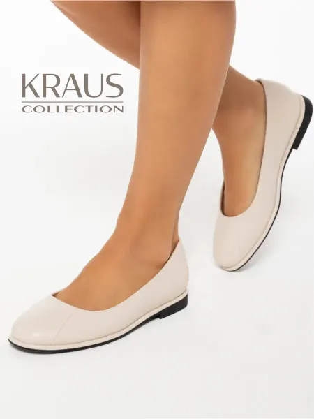 KRAUS Collection Балетки на низком каблуке женские