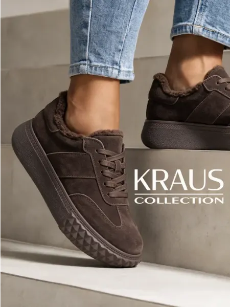 KRAUS Collection Полуботинки женские демисезонные утепленные