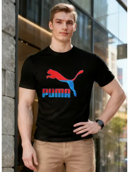 Спортивная футболка с логотипом Puma