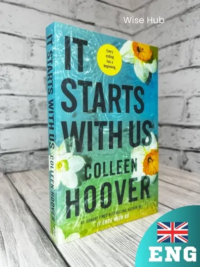 Книга "It starts with us, Colleen Hoover", английский язык