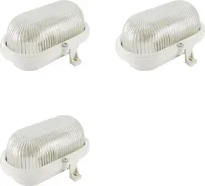 Светильник TDM НБП 02-60-004.02У 60W IP54 овал белый (комплект из 3 шт)