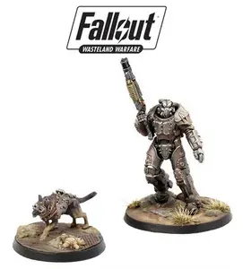 Настольная игра X-01 Survivor & Dogmeat Fallout: Wasteland Warfare