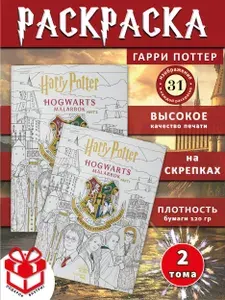 Раскраска по номерам hachette Coloriages mysteres Гарри Поттер / Harry Potter от ашет