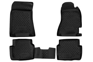 Коврики в салон SUBARU Impreza JDM 02/ 2000-04/2007, (правый руль), 4 шт.(полиуретан)