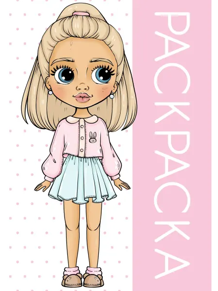 Colors Kids Раскраска для девочек маркерами для скетчинга