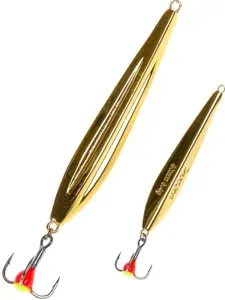 Блесна для рыбалки, вертикальная Lucky John FIN BLADE/расцветка G/50мм/4,0г