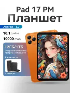 Планшет Pad 17 PM, 10.1" 1 ТБ/12 ГБ, оранжевый