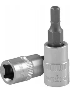 Головка - насадка торцевая 1/4" DR с шестигранной вставкой "HEX" 4мм, "Ombra" (114204)