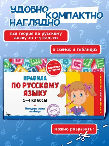 Правила по русскому языку: 1-4 классы | Королёв Владимир Иванович