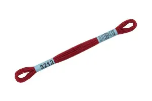 Гамма мулине 8м 100% хлопок №3212-светло-бордовый (4 штуки)
