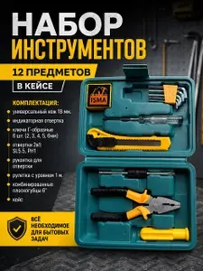Набор инструментов 12 предметов ISMA