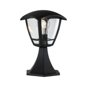 Светильник уличный напольный Paulmann Classic Curved H28см макс.12Вт Е27 IP44 230В Пластик Черный Без ламп 94393