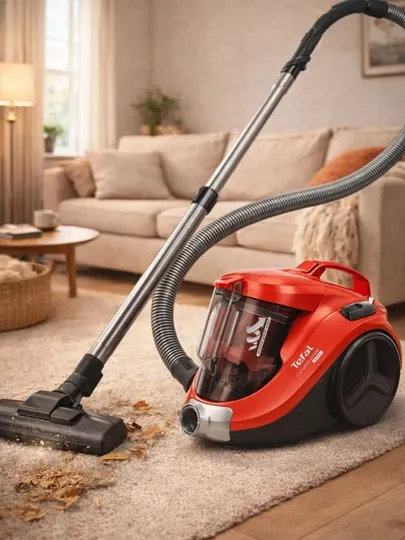 Пылесос Tefal Compact Power Cyclonic, безмешковый, циклонная технология