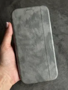 Чехол книжка на iPhone 16 Pro Max с усиленным магнитом