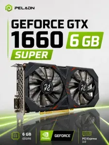 PELADN Видеокарта GeForce GTX 1660 SUPER 6 ГБ
