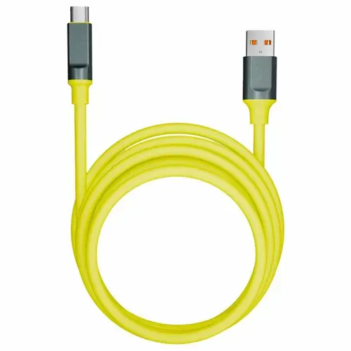 Кабель USB Type-C-USB SMARTBUY 1м, 3А желтый 514177-4027