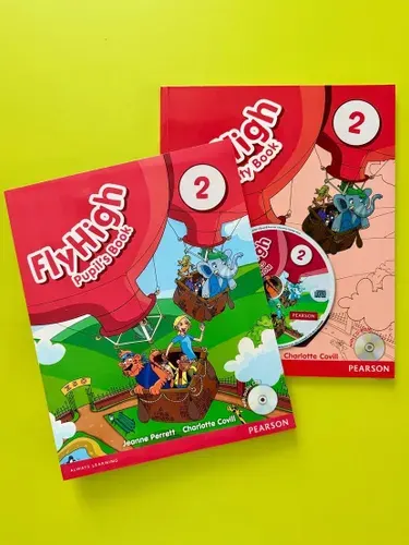 Fly High 2, Level 2. Pupil's Book+Activity Book+2CD/Pearson/Perrett Jeanne, Covill Charlotte/Комплект учебник, рабочая тетрадь+ 2CD | Perrett Jeanne, Covill Charlotte