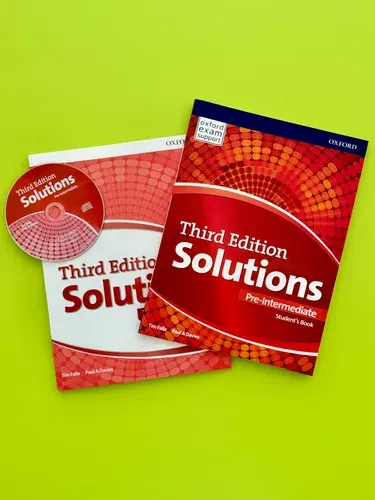 Комплект Solutions Pre-Intermediate (Third Edition): Student's Book and Workbook (Учебник и рабочая тетрадь, 2 книги) + CD-диск