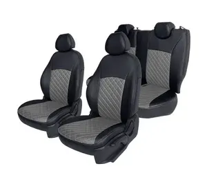Чехлы на сиденья DAEWOO Nexia 2008-2016 г. Цельная спинка и сиденье заднего ряда