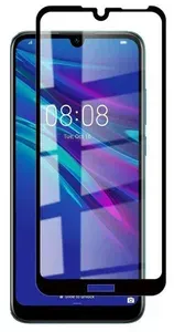 Защитное стекло 5d для Huawei Y6 2019, MRD LX1F, Honor 8A, JAT LX1, черное