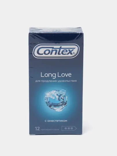 Contex Презервативы Long Love с анестетиком 12 шт