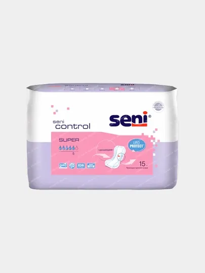 Прокладки женские Seni Control Uro Protect, 15 шт