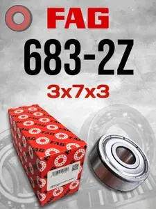 Подшипник FAG 683-2Z (3x7x3) Made in GERMANY