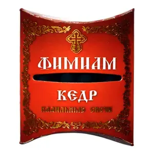 Кадильные свечи Фимиам малые "Кедр", 7 свечей 4,5 см