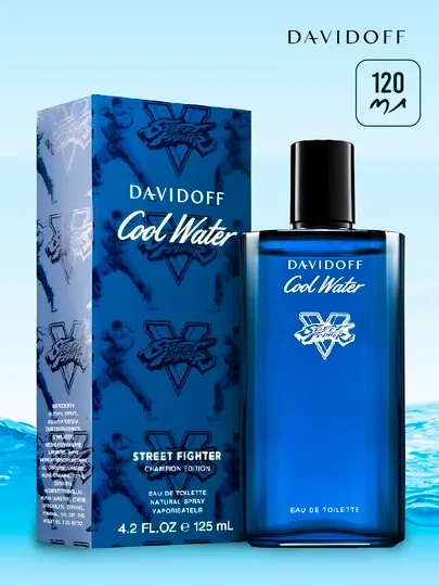 Туалетная вода для мужчин DAVIDOFF Cool Water street Fighter, 125 мл