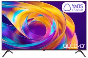 General Electronics Телевизор GE43LQY2 43″ 4K UHD, черный матовый