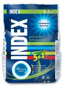 Порошок стиральный автомат и ручная стирка, INDEX 4500г