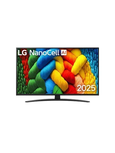 LG Телевизор 55NANO81A6A 55" 4K UHD, черный
