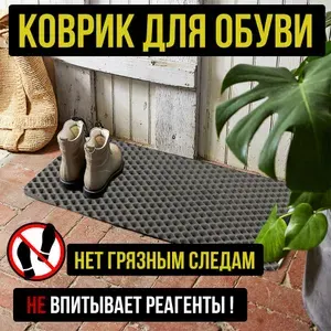 Коврик для обуви 50x110