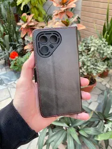Чехол книжка Tecno Pova 7 pro 5G с застежкой, Техно пова 7 про 5G черный