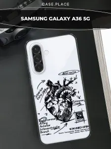 Чехол на Самсунг А36 5G эстетичный