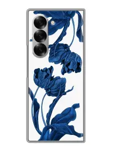 Чехол для Samsung Galaxy Z Fold 6 с принтом красивые цветы женский на Самсунг Фолд 6
