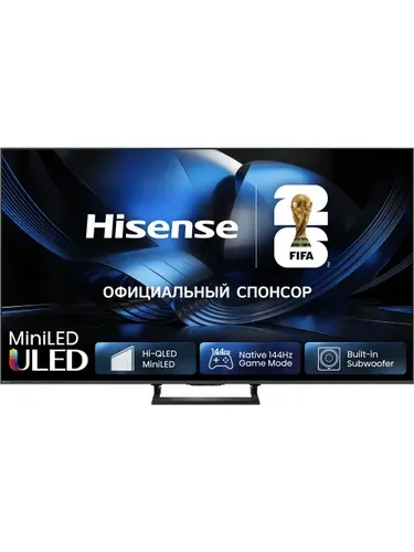 Hisense Телевизор 65U7S 65″ Ultra HD, серый