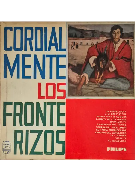 Los Fronterizos - Cordialmente, Los Fronterizos (обложка пор