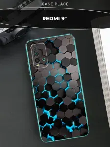 Силиконовый чехол на Xiaomi Redmi 9T / Редми 9Т красивый