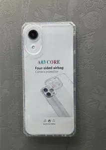 Чехол для Samsung Galaxy A03 Core, Armor (противоударный) с защитой камеры