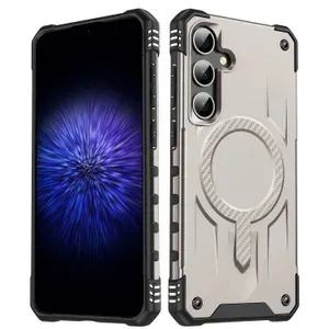 Чехол для Samsung A54 Starship Gold с поддержкой беспроводной зарядки