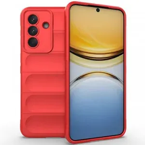 Flex Silicone Противоударный чехол для Samsung Galaxy A57 с защитой камеры и микрофиброй