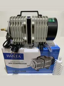HAILEA ACO-300A Компрессор воздушный для аквариума, пруда, Аэратор для пруда.