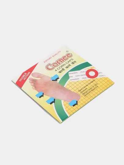 Пластырь от мозолей и натоптышей, Cornee, 4 шт