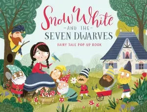 Snow White and the Seven Dwarves Pop-Up интерактивная книга про белоснежку на английском языке, TheBookCorner