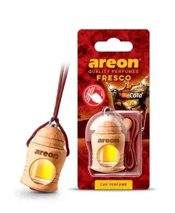 Ароматизатор автомобильный AREON FRESCO (Cola/Кола)