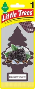 LITTLE TREES Ароматизатор Ёлочка "Ежевика с гвоздикой" (Blackberry Clove)