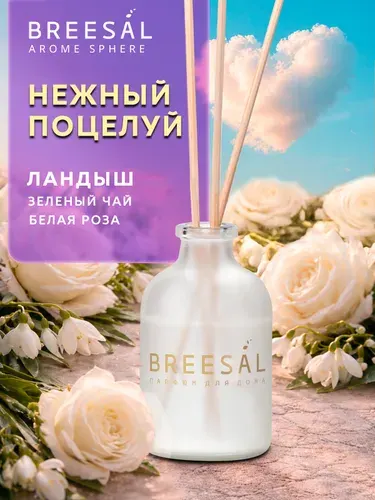 Breesal Диффузор для дома, ароматизатор с палочками : Ландыш